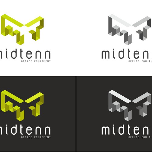 logo for Mid Tenn Office Equipment Design réalisé par Cloudsidea