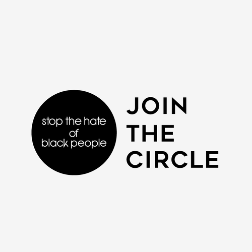 Anti racism logo Design by HadiArts