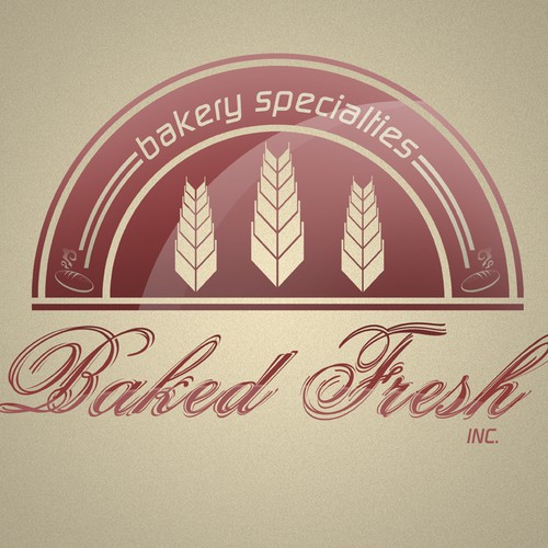 logo for Baked Fresh, Inc. Design by THE absolute