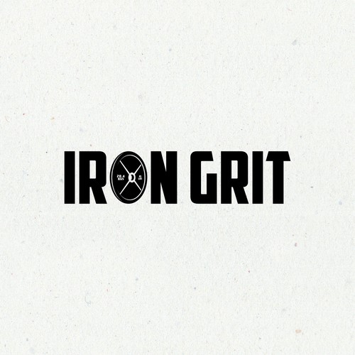 IRON GRIT - powerlifting gym needs a strong logo Design by El maestro