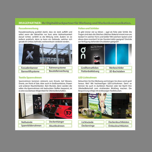Brochure contest entry by GAFNS