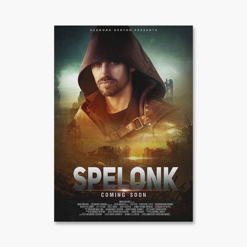 Poster for Apocalyptic sci fi film Design by MJ Mukesh Jain