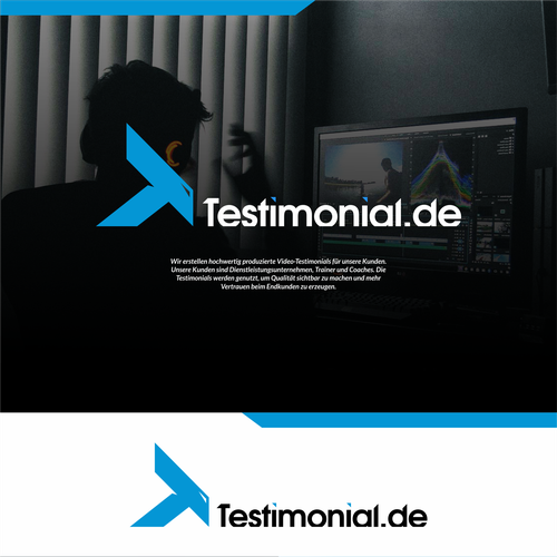 Create stunning logo for new testimonials.de company Design by Uhd
