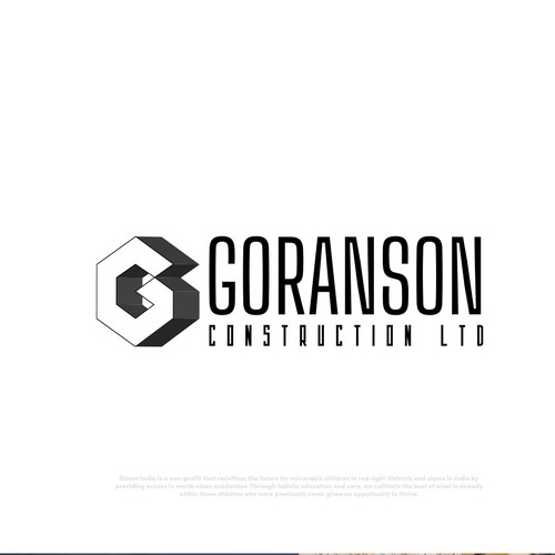 New company logo for booming excavation company. Design by Nana445