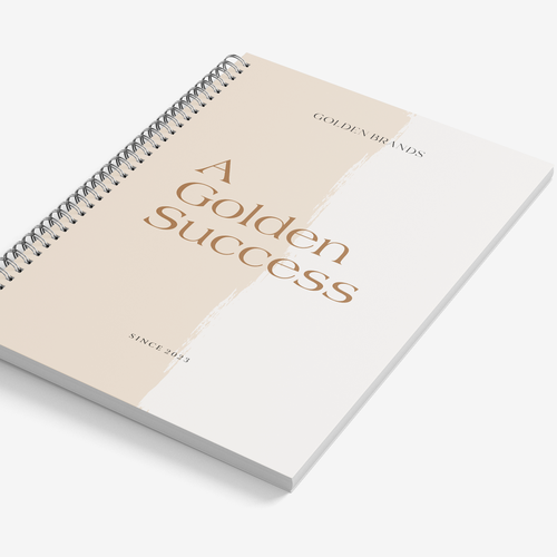 Inspirational Notebook Design for Networking Events for Business Owners Diseño de SONUPARMAR