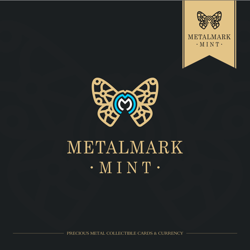 METALMARK MINT - Precious Metal Art Design von AkicaBP