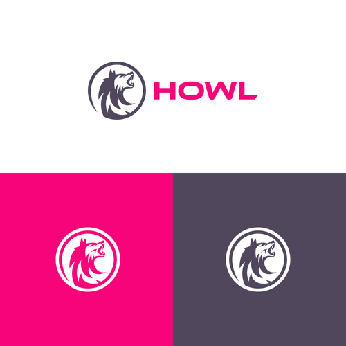 howl ESports Gamer Logo Design by LivRayArt