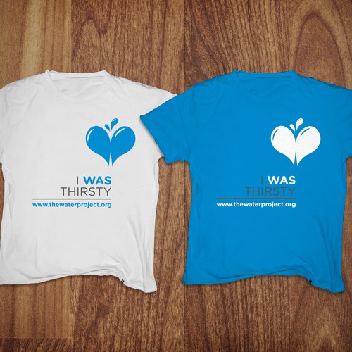 T-shirt design for The Water Project Ontwerp door Fernandommu