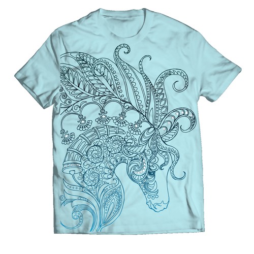 Design für T-Shirt Start-Up