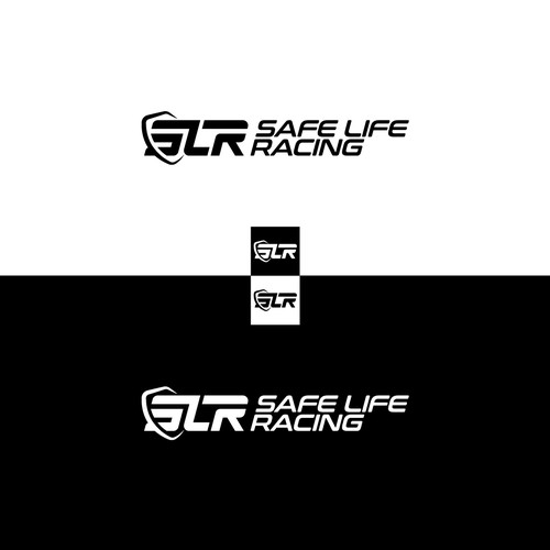 Logo Redesign for Safe Life Racing!  A manufacturer of auto racing safety equipment. Design by DOCE Creative Studio