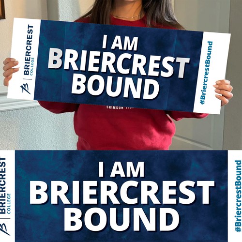 College Acceptance Sign Design by SoftSkills