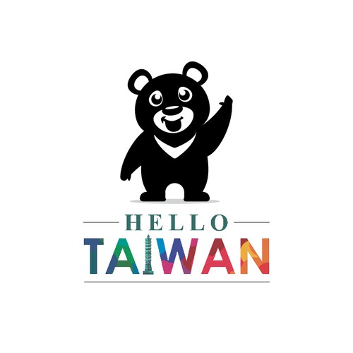 Hello Taiwan Black Bear Design by |Alex|