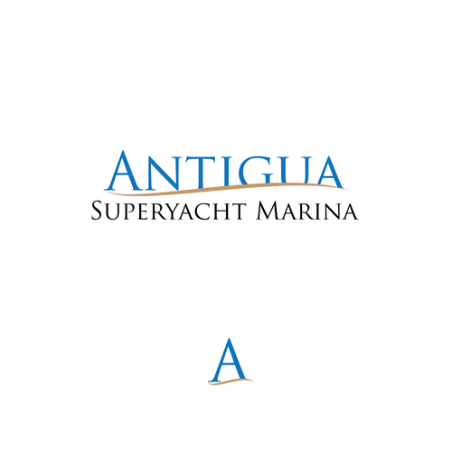 Logo for Antigua Superyacht Marina Design by doby.creative