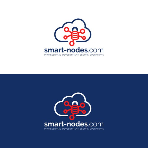 Smart-Nodes / Cloud / Security / DevOps / Data / Processing Design by MOHStudio_