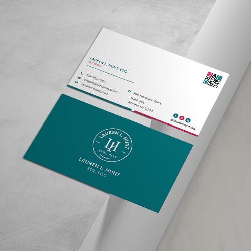 Design business cards and letterhead for a modern law firm Design by Saman Osama