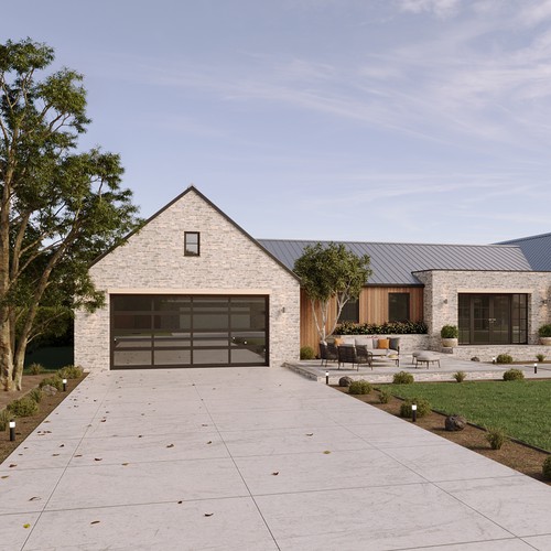 Front elevation of house Design by Giri_Putra