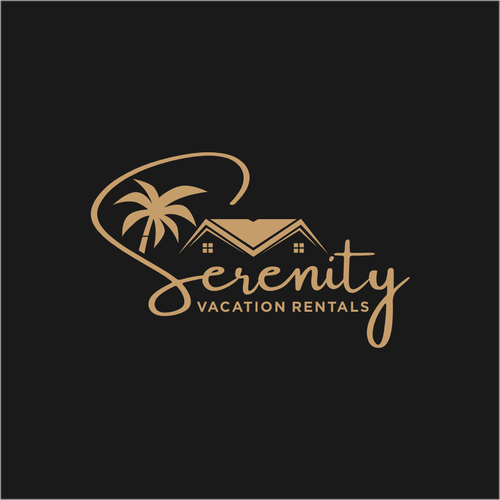 New Vacation home rentals logo for our Airbnb! Design by brkdsgn_918