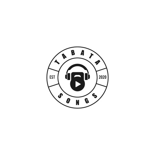Workout Music Logo Design by Rushiraj's ART™️✅