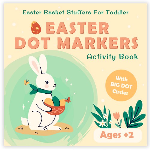 Easter Coloring Activity Book For Kids Design by Kristydesign