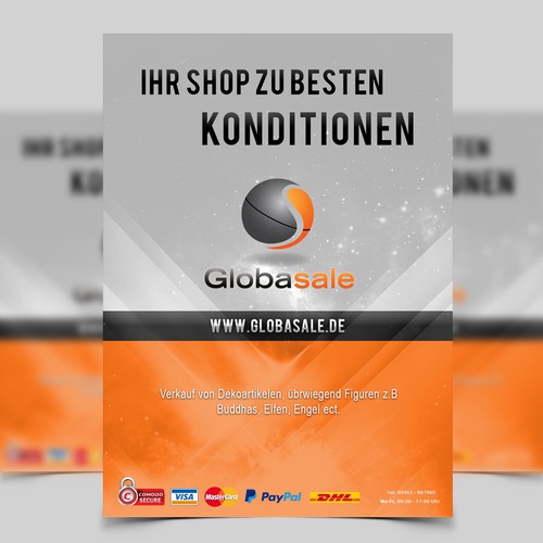 Postcard, flyer or print contest entry by Saurio Design