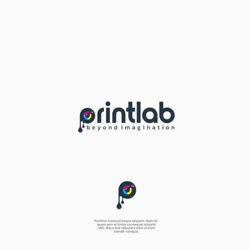 Request logo For Print Lab for business   visually inspiring graphic design and printing Design by MYXATA