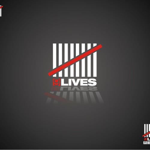 Design di 9 Lives Music Group Record Label LOGO di simolio