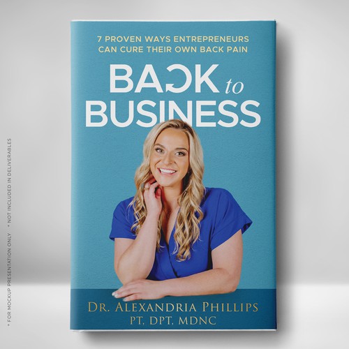 Amazing Book Cover For Successful Physical Therapist Design by Klassic Designs