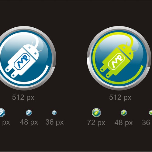 Android App icon for Mugen Battery Calibration app Design by ruribawapenakemeja