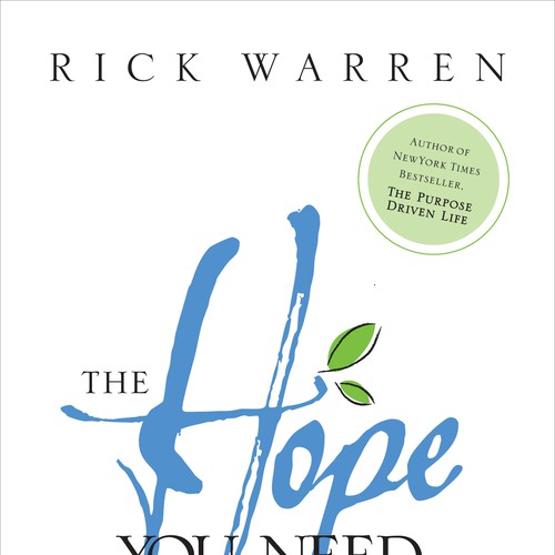 Design Rick Warren's New Book Cover Diseño de mkuppers