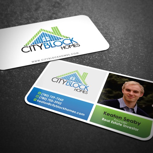 Business Card for City Block Homes!  Réalisé par Direk Nordz