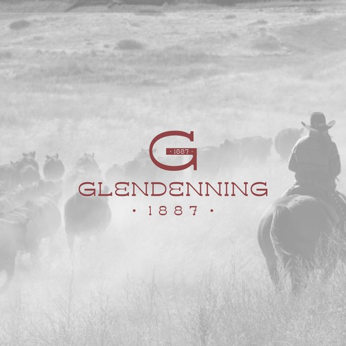 Glendenning Ranch Cattle Brand Design by CSArtwork