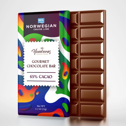 Chocolate Bar Wrapper for Cruiseline Design by SRGrafica
