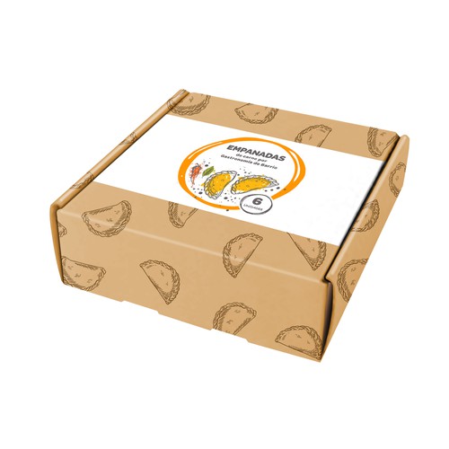 Empanada Box Design by LY RA