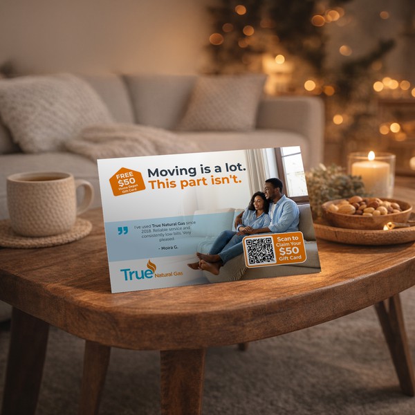 Move-In Incentive Postcard — Direct Mail Campaign