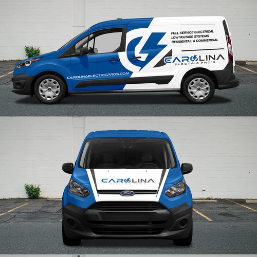 Van Wrap for Electrical Contractor Design by Duha™