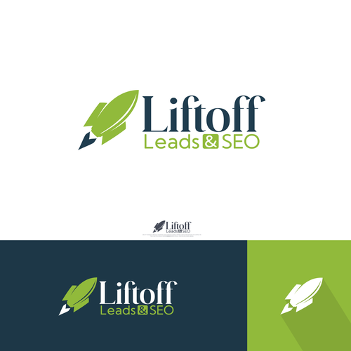 Logo and branding package: Liftoff Leads & SEO Design by InTuos Pro