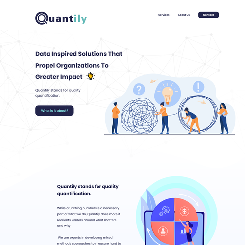 Quantily- Consulting with Data Design by Digital Genius Nic