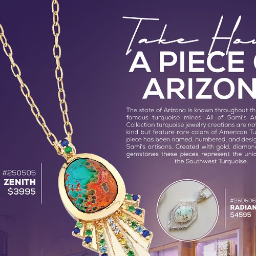 Super Bowl Magazine Ad for a Jewelry Store Design by _Blue_