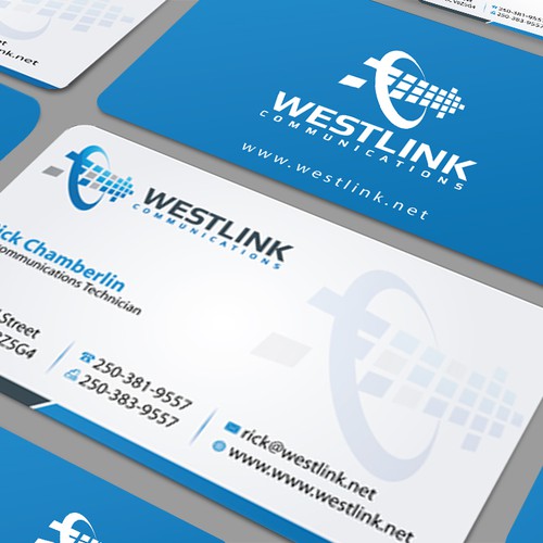 Help WestLink Communications Inc. with a new stationery Design by Umair Baloch