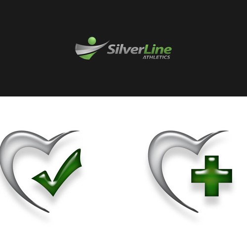 icon or button design for SilverLine Athletics Design por H_K_B