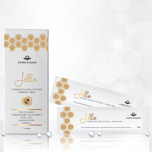 Packaging design for 1 of the hottest selling beauty Jelly Ontwerp door Loribal