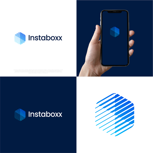 Instaboxx logo Design by RAPUNZEL27