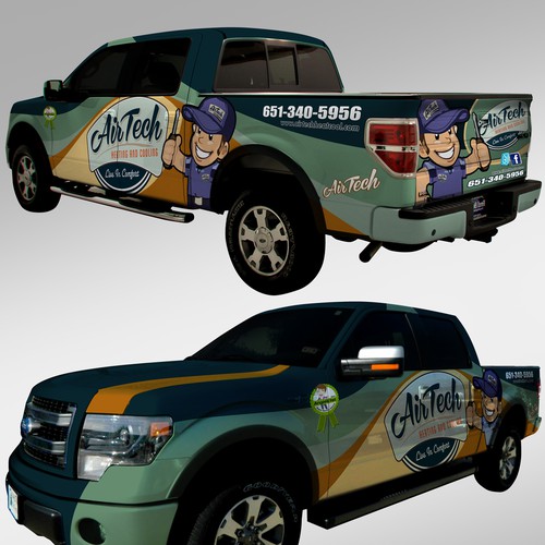 Create the next signage for Airtech heating and cooling Design by Syns&Graphix™