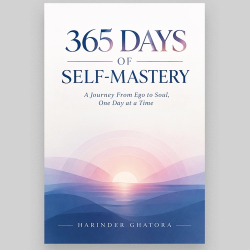 "Design a Warm, Contemporary Cover for a Transformational 365-Day Journey" winning Tattoo