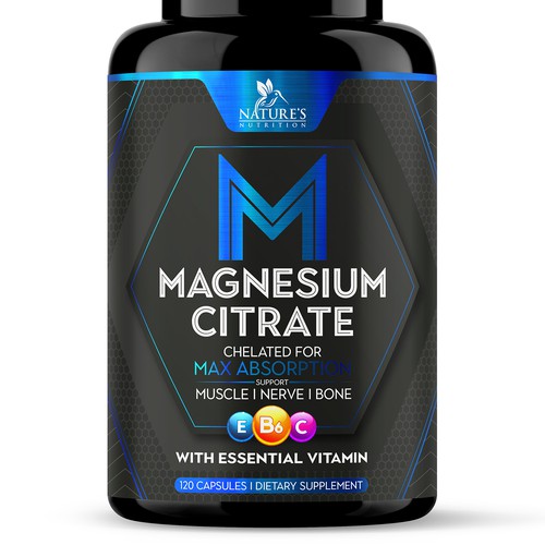 Premium Magnesium Citrate Design needed for Nature's Nutrition Design by ✝DeSiGnEr✝JOHN