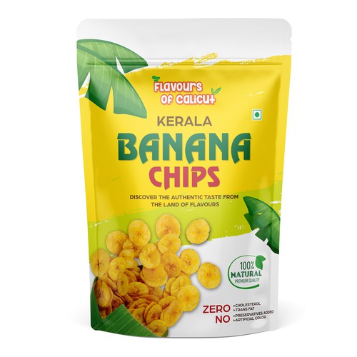 Package Design for Banana Chips Design by JOHN's_AlphaCreation