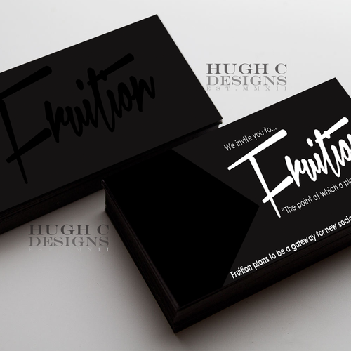 Invitation business card for private social club | Business card contest |  99designs