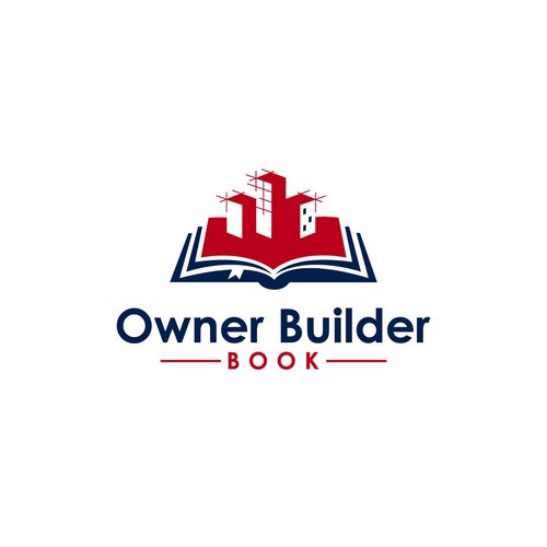 The New Owner Builder Book Logo Design by Creator Hub