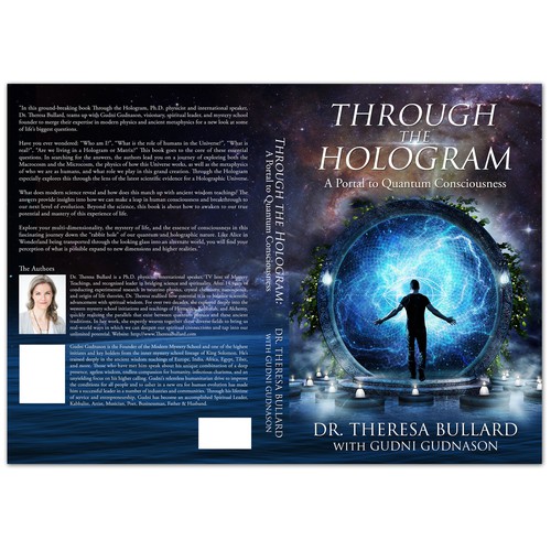 Futuristic Book Cover Design for Science & Spirituality Genre Ontwerp door bravoboy