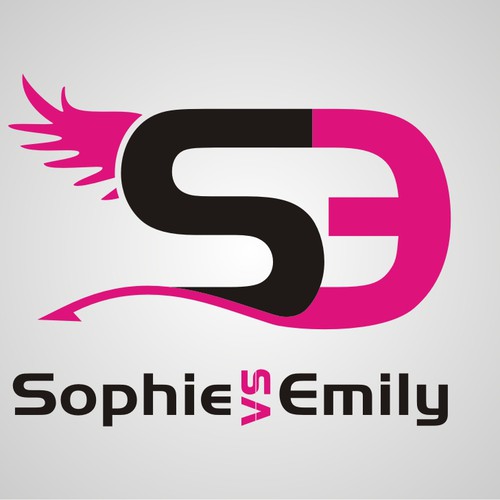 Create the next logo for Sophie VS. Emily Diseño de Colorful Blast